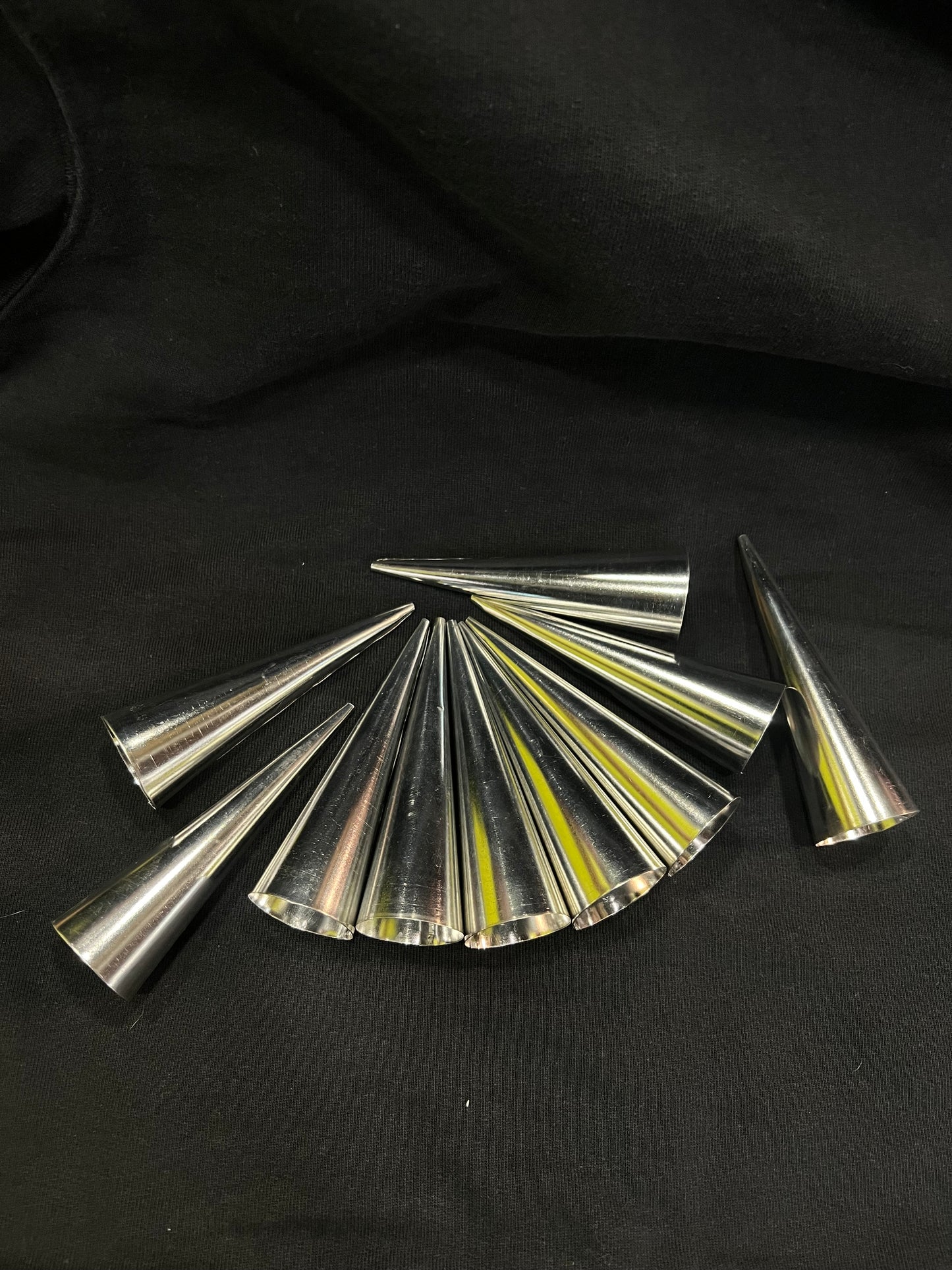 Set de 10 moldes de cachitos 12 cm