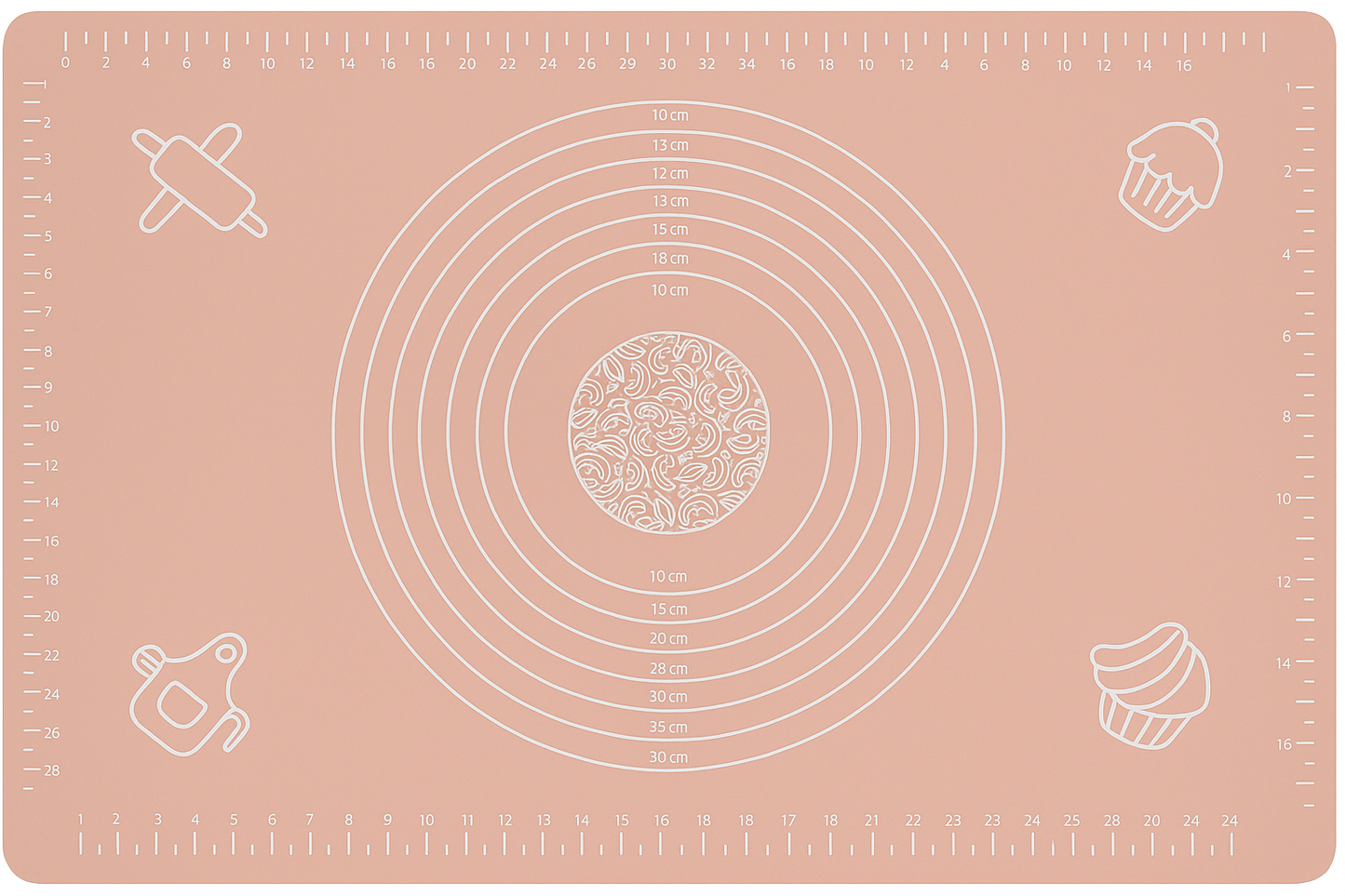 Tapete de Silicona Antiadherente para Repostería 65x45 🔥🔥