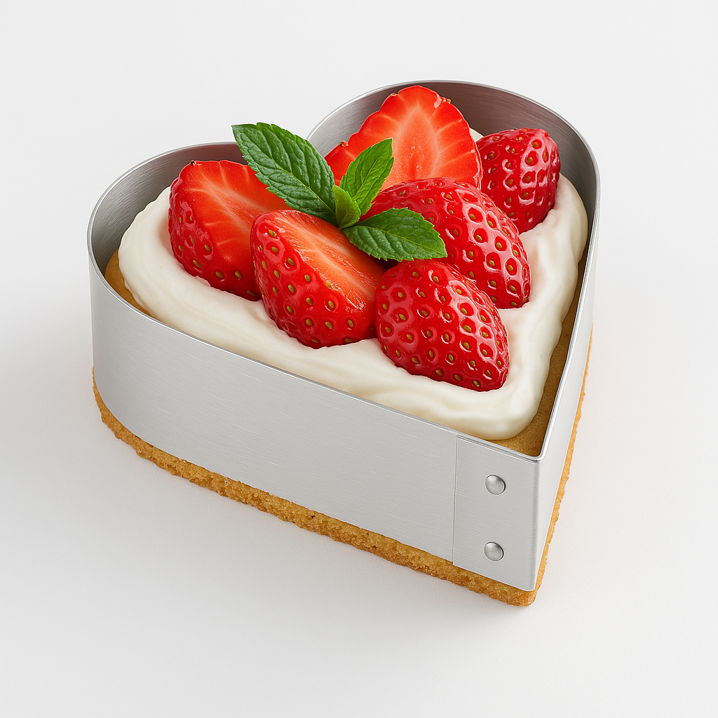 Molde aro de corazón