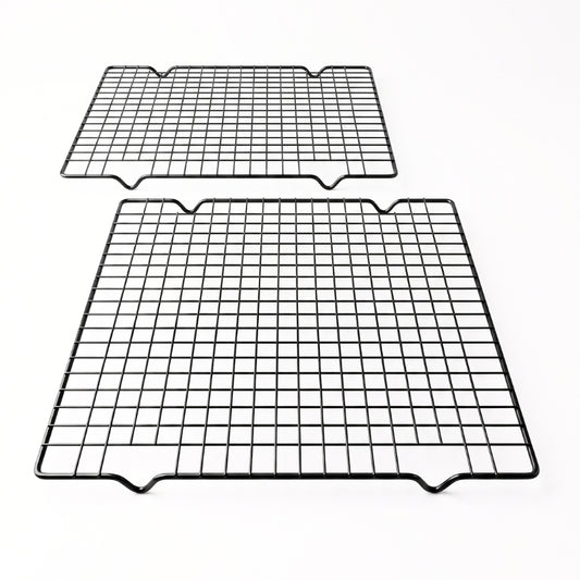 Pack 2 Rejillas Enfriadoras para Tortas, Galletas y Bizcochos 28 × 26 cm