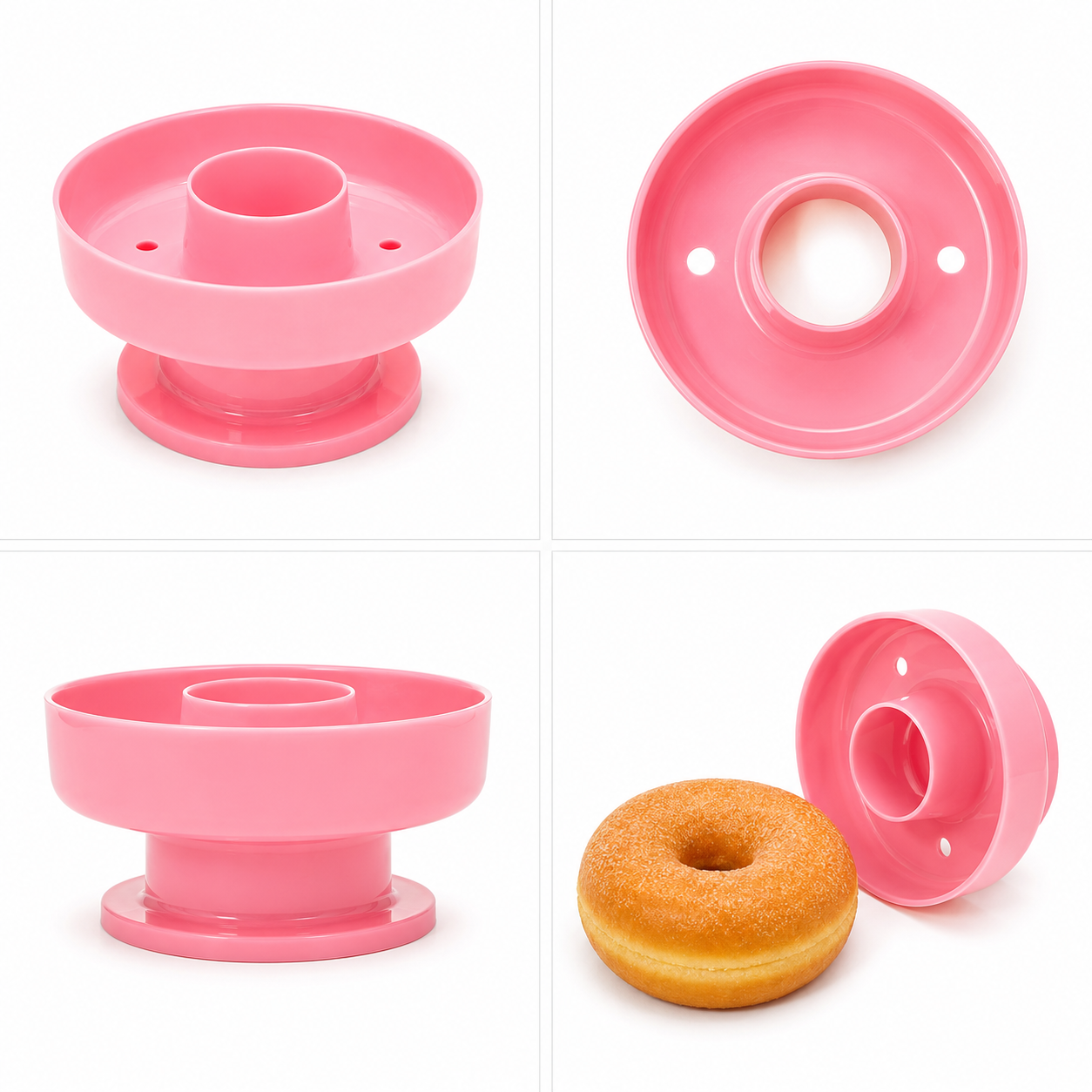 Cortador de Donas Acrílico 8 cm