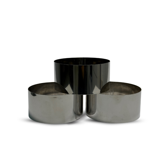 Aro circular 10 cm acero inoxidable