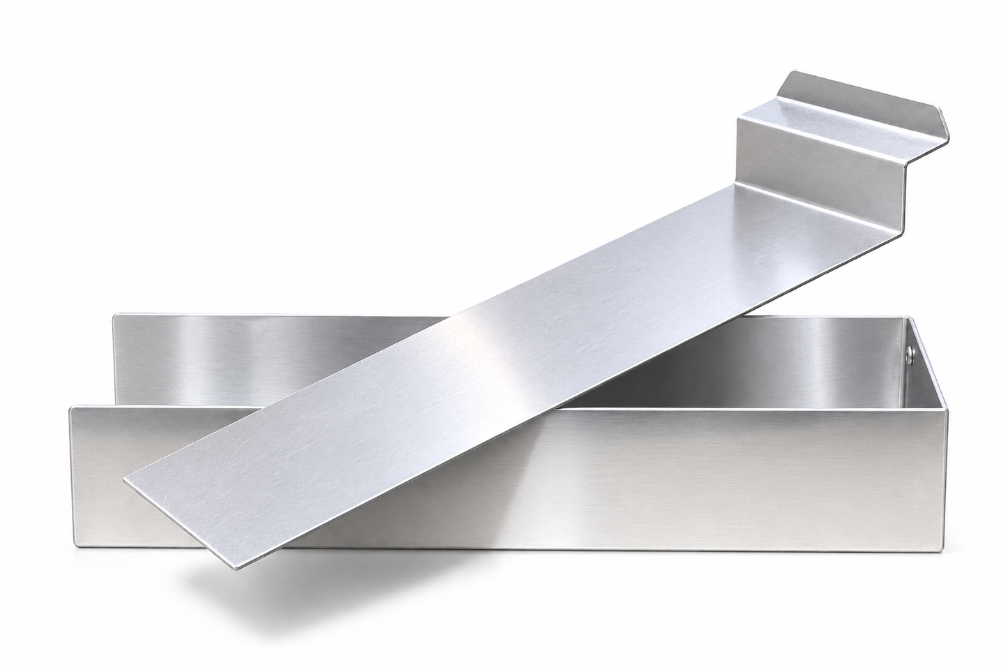 Molde para Tiramisú de Aluminio con Base Deslizante – 35 × 10 × 7 cm